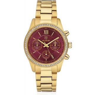 Dominica SJ-W2407-CZ-YG Dameur, Gold Plated, 36 mm