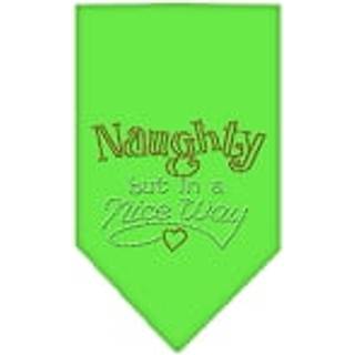 Stygg men på ett trevligt sätt rhinestone bandana lime grönt