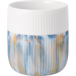 Royal Copenhagen Riflet Contrast Marble krus ocean mist 35 cl