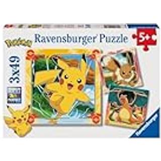 Ravensburger Pokémon Puslespil 3x49 Brikker
