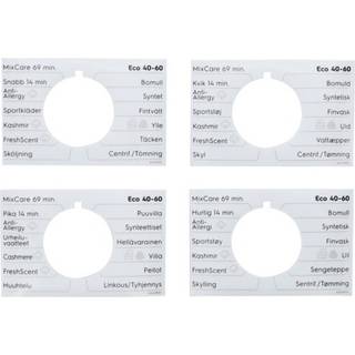 Electrolux programplade, knap, klæbestof 140196532232