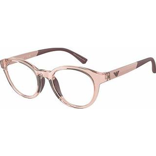 Emporio Armani EK3205 Børn 5544 46 Briller Børn Lyserød - Glossy Transparent Pink - 46mm