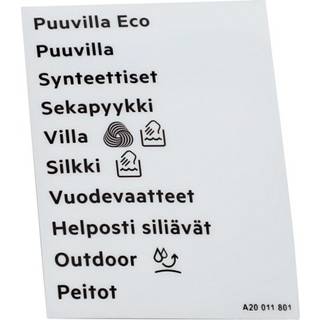 Electrolux programplade, klæbestof 140200118010