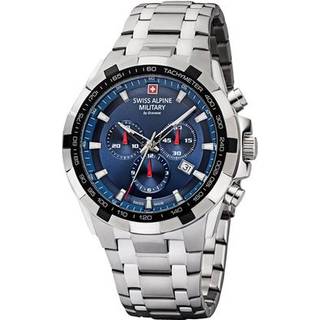 Swiss Alpine Military 7043.9235 Saphirglas Chronograph Herrenuhr 46mm 10ATM