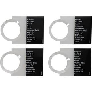 Electrolux programplade, knap, klæbestof 140196312288