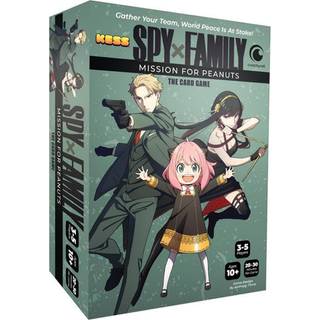 Kess Spy X Familie: Mission for Peanuts Board Game for spillere 3-5 indendørs sjov aldre 10 & op spilletid 20-30 min japansk manga anime