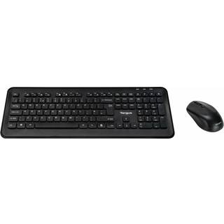 Targus - keyboard and mouse set - combo full size - QWERTY - Nordic - black Input Device - Tastatur & Mus sæt - Nordisk - Sort