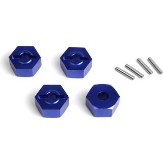 Maverick - MV150473 - Aluminium 14mm Hex Hub Set (Blue/4pcs)