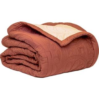 Mille Notti Sengetæppe Durham Dusk Rust/Gul 180x260 cm