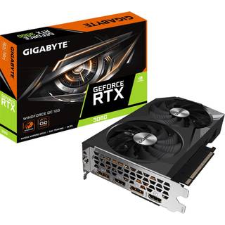 GIGABYTE GeForce RTX 3060 Windforce 2X OC 12GB rev 2.0