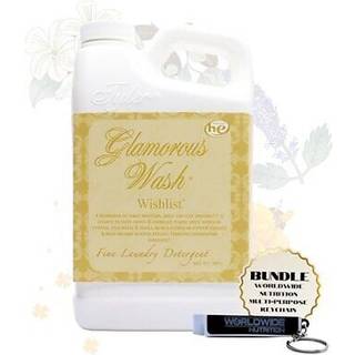 Worldwide Nutrition Bundle: Tyler Candle Company Glamourous Wash Wishlist Duft Fin Vaskeri Liquid Detergent - Hånd- og maskinevaskbar - 907G (32