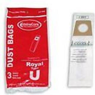 Envirocare -udskiftning støvsugerstøvposer lavet til at passe til kongelig snavs djævel type u lodret 3 pakke