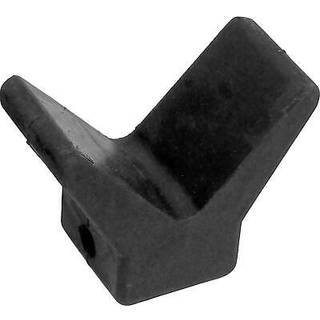Shoreline Marine V-Block Standard Duty Brug Bow Stop Rubber 2 """" X 2 """"