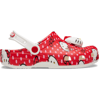 Crocs unisex Hello Kitty®Red Classic Clogs Multi 46