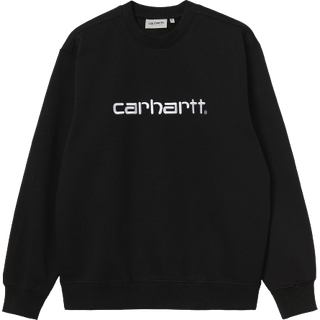 Logo Sweatshirt, Black/White, M