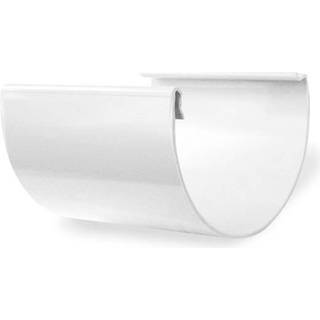 Plastmo samlestykke, PVC, hvid - nr. 11