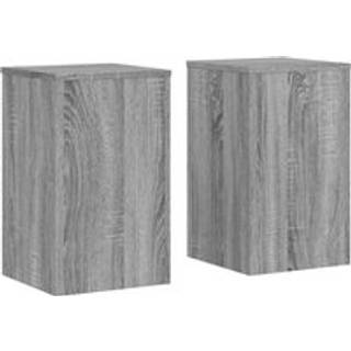 Plantestativer Konstrueret Træ - Grå sonoma-eg / 30 x 30 x 50 cm