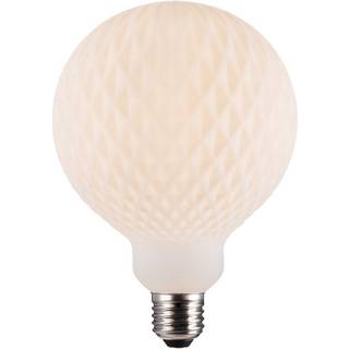 Nordlux Deco E27 G125 - Harlekin - Pære - Opal hvid