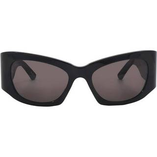 Balenciaga Kvinde BB0327S 001 Solbriller Acetat Sort Grå Cat Eye