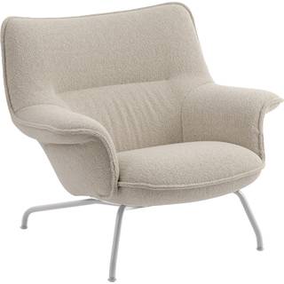 Muuto Doze Lounge Chair Low Back / Tube Base Hearth 7 & Grey