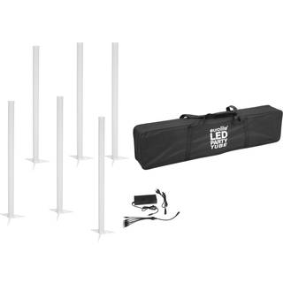 Eurolite Set 6x AKKU LED Party Tube IR + Charger + Soft Bag TILBUD NU