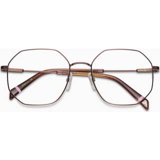 Etnia Barcelona Vondelpark BZPU 54 Briller Kvinder Guld - Bronze Gold Top Purple - 54mm