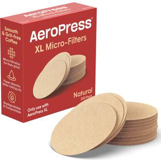 AeroPress Ubleget XL Papirfiltre 200 stk