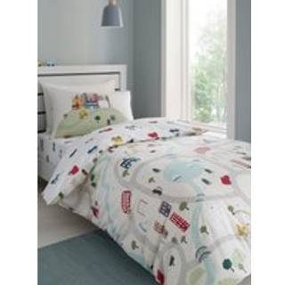 Bianca Bianca White Cotton Transport Duvet Cover Set