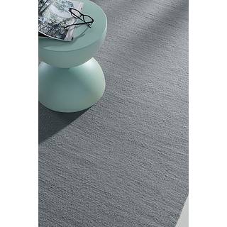 ROW Uldgulvtæppe - Blå