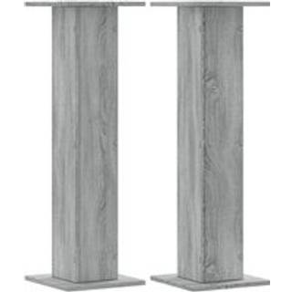 Plantestativer Konstrueret Træ - Grå sonoma-eg / 30 x 30 x 95 cm
