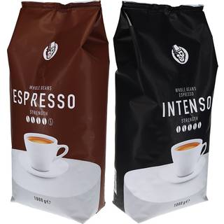 Kaffekapslen | Espresso - 2 kg kaffebønner