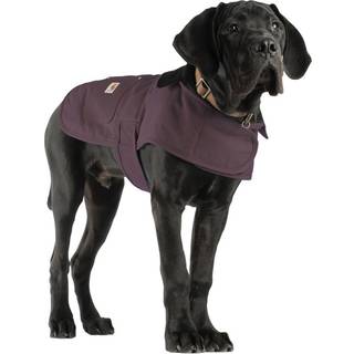 Carhartt Firm Duck Isoleret hund Chore Coat Deep Wine Small Lille