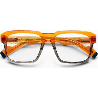 Etnia Barcelona Sito OGBK 55 Briller Mænd - Transparent Striped Black Top Orange - 55mm