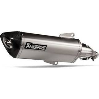 Akrapovic Scooter-Line i titan, carbon og rustfrit stål