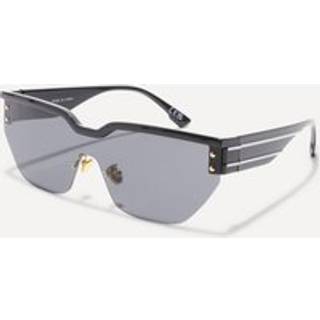Mens Black Visor Sunglasses
