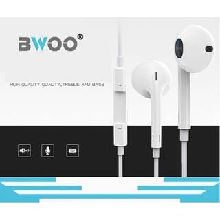 BWOO BO-HF10 Lightning Wired In-Ear Earphones