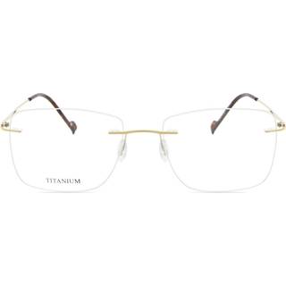 SmartBuy Collection Henny RT-009 C1 56 Briller Mænd Guld - Shiny Gold - 56mm