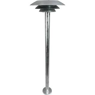 DL 25 Outdoor Bedlampe - Galvaniseret Stål