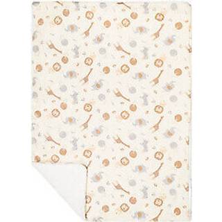 Hverdagsbørn store ultra jungle safari dyr minky baby tæppe til drenge mink og sherpa toddler og baby dreng tæppe måler 30 x 40; Safari Animal Ba