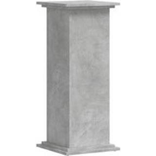 plantestativ 33x33x80 cm konstrueret træ betongrå