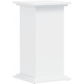 plantestativ 33x33x60 cm konstrueret træ hvid