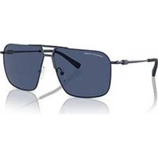 Armani Exchange AX2050S 609980 60 Solbriller Mænd Blue - Matte Dark Blue - 60mm