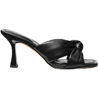 MK Elena Leather Sandal - Black - Michael Kors - EU 36