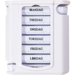 Pilleæske Uge - 1 stk.
