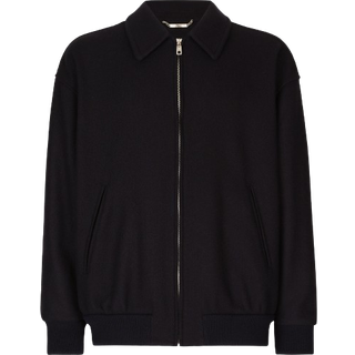 Dolce&Gabbana Wool-blend bomber jacket - blue - EU 48