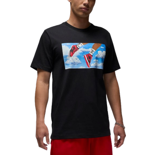 T-shirt Jordan M J FLT ESS SS CREW fz1967-010 Størrelse M