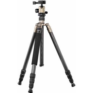 Mantona Titanium Carbon 2 in 1 Tripod, 159cm