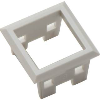 Montageramme Rj45 Hvid Lauritz Knudsen
