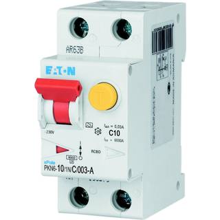 Kombiafbr. 10A 30Ma C 1P+N 2M Eaton