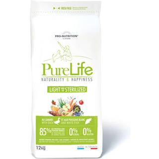 Purelife Light / Sterilized - Kornfrit Hundefoder - 12 kg